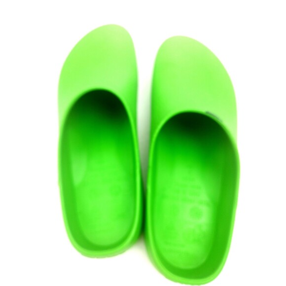 Birkenstock Super Birki Clog Polyurethane Bright Green Mens Size 13 EU 46